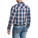 Roper Classic Metallic Plaid Shirt - Snap Front, Long Sleeve (For Men and Big Men)