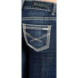 Rock & Roll Cowgirl X-Stitch Pocket Jeans - Low Rise, Bootcut (For Women)