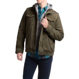 Levi’s Twill Trucker Jacket with Hooded Bib (For Men)