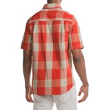 Woolrich Zephyr Ridge Space-Dyed Check Shirt - Short Sleeve (For Men)