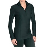 Snow Angel Doeskin Diamond Essential Base Layer Top - Zip Neck, Long Sleeve (For Women)