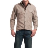 Moose Creek Heather Chamois Shirt - 9 oz., Long Sleeve (For Men)