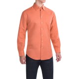 Scott Barber Andrew Solid Shirt - Button Front, Long Sleeve (For Men)