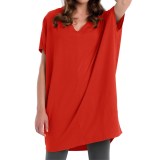 Neon Buddha Cosmic Tunic Shirt - Stretch Cotton, Sleeveless (For Women)