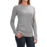 Max Studio Textured Cashmere Sweater (For Women)