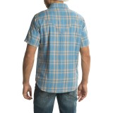 Ryan Michael Plaid Shirt - Snap Front, Short Sleeve (For Men)
