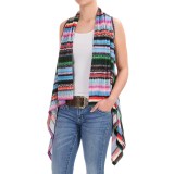 Wrangler Rock 47 Printed Sweater Vest (For Women)