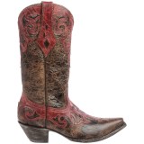 Old Gringo Yippie Ki Yay Ole Fashioned Cowboy Boots - 12”, Snip Toe (For Women)
