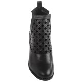 Yoki Catalina Laser-Cut Ankle Boots - Vegan Leather (For Women)