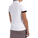 Tail Activewear Convert Collar Shirt - Zip Neck, Short Sleeve (For Women)