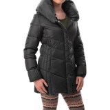 Hawke & Co Collared Quilted Down Coat (For Women)