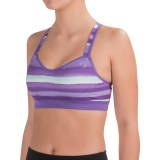 Brooks UpRise Crossback Sports Bra - Medium Impact (For Women)