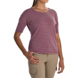 White Sierra Shadow T- Shirt - Short Sleeve (For Women)
