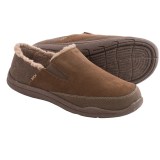 Acorn Wear About Suede Slippers - Fleece Lined (For Men)
