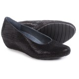 Wolky Valentine Wedge-Heel Shoes - Leather, Slip-Ons (For Women)