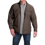 Moose Creek Canvas Shirt Jacket - Fleece Lined (For Men)