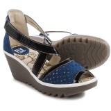 Fly London Ynes Wedge Sandals - Leather (For Women)