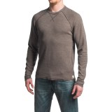 Agave Meridian Antique-Washed Shirt - Cotton-Modal, Crew Neck, Long Sleeve (For Men)