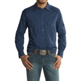 Ryan Michael Embroidered Yoke Shirt - Cotton-TENCEL®, Long Sleeve (For Men)
