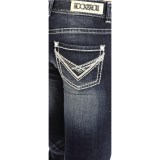 Rock & Roll Cowgirl V-Embroidery Jeans - Low Rise, Bootcut (For Women)