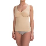 Joan Vass Medium-Compression Shapewear Tank Top - Soft Cups (For Women)
