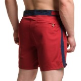 JACHS NY Color-Block Hampton Swim Shorts (For Men)