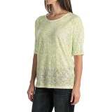 Woolrich Endless Spaces Burnout T-Shirt - Short Sleeve (For Women)