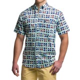 Southern Proper Lime Social Shirt - Short Sleeve (For Men)