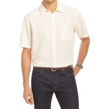 Van Heusen Plaid Shirt - Short Sleeve (For Men)