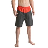 RBX Bi-Color Gym N’ Swim Trunks - Built-In Shorts (For Men)