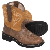 Ariat Fatbaby Heritage Harmony Cowboy Boots - Leather (For Women)