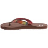 TOMS Solana Multi-Textile Flip-Flops (For Women)