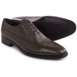 A. Testoni Calf Lace Wingtip Shoes - Leather (For Men)