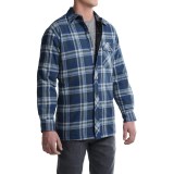 Backpacker Quilted Flannel Shirt Jacket (For Men)