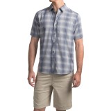 White Sierra Ningaloo Plaid Shirt - UPF 30+, Short Sleeve (For Men)