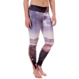 Hot Chillys MTF4000 Printed Leggings - Midweight (For Women)