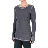 allen allen Thermal Thumbhole T-Shirt - Long Sleeve (For Women)