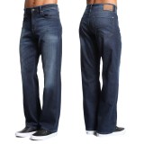 Mavi Matt Relaxed Denim Jeans - Cotton Blend, Straight Leg (For Men)