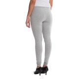 Joan Vass Cotton Blend Leggings (For Women)