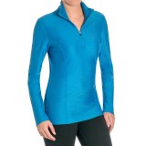 Snow Angel Doeskin Diamond Essential Base Layer Top - Zip Neck, Long Sleeve (For Women)