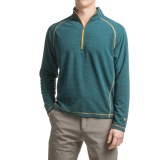 White Sierra Alpha Storm Fleece Sweatshirt - Zip Neck (For Men)