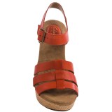 Clarks Caslynn Harp Wedge Sandals - Leather (For Women)
