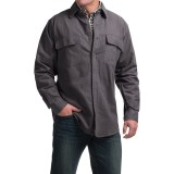 Moose Creek Heather Chamois Shirt - Long Sleeve (For Tall Men)