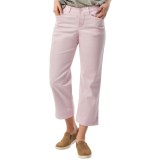 Stretch Twill Capris - Mid Rise (For Women)