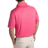 Chase Edward Solid High-Performance Polo Shirt - Short Sleeve (For Men)