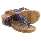 Muk Luks Olivia Terra Turf Sandals - Wedge Heel (For Women)