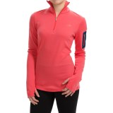 Icebreaker BodyFit 260 Vertex Base Layer Top - UPF 30+, Merino Wool, Zip Neck, Long Sleeve (For Women)