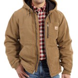 Carhartt Chapman Sandstone Duck Jacket - Insulated, Factory Seconds (For Big and Tall Men)