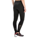 Kyodan Chevron Mesh Running Tights - UPF 40+ (For Women)