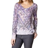 prAna Ravena Burnout Shirt - Organic Cotton, Long Sleeve (For Women)